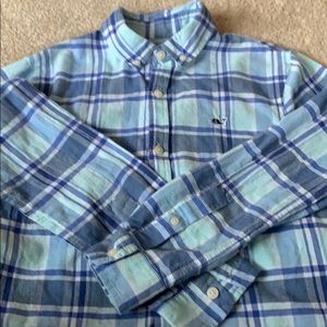 Boys Vineyard Vines Long Sleeve Dress Shirt